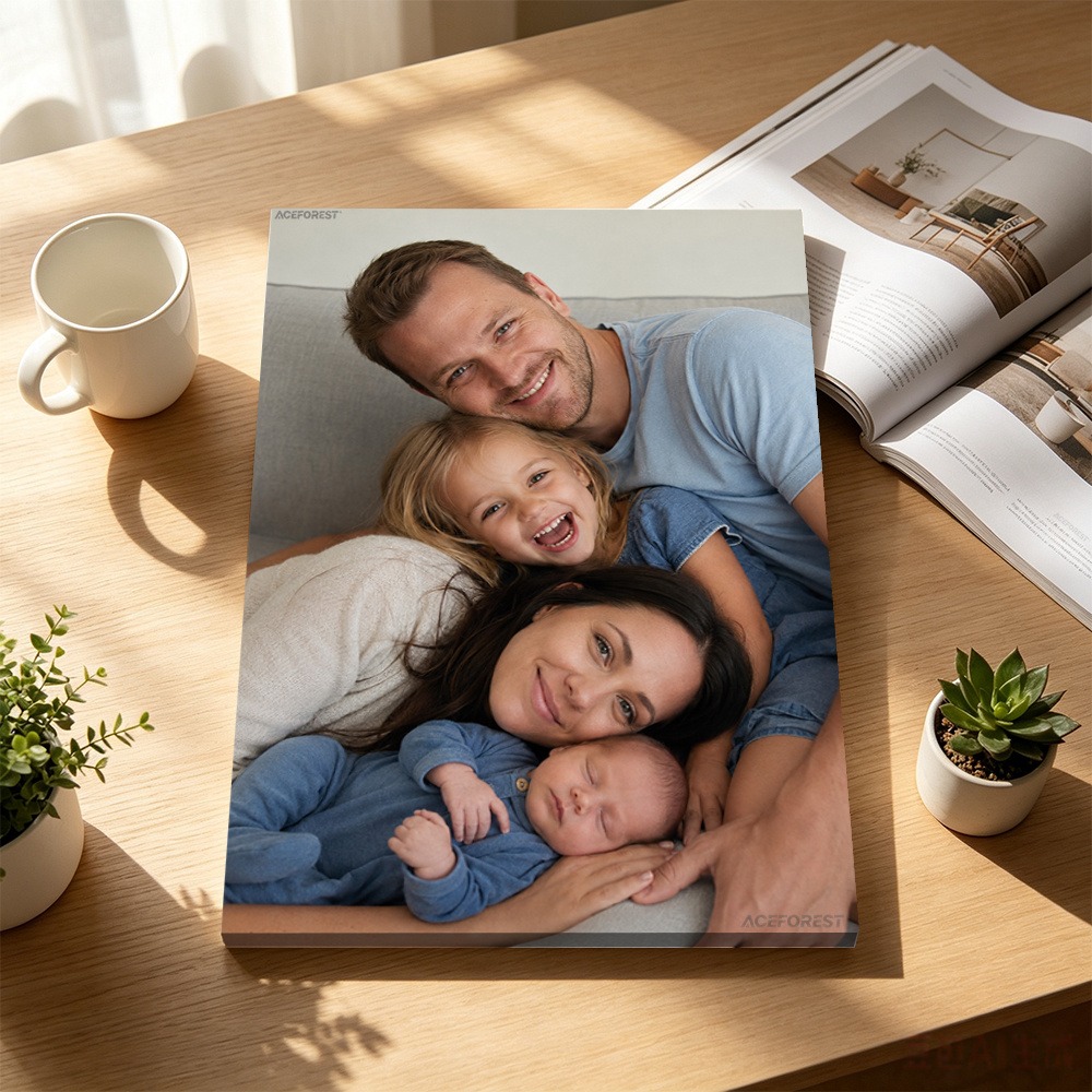 Home Textile - 2D персонализированный фотохолст с деревянной рамой,