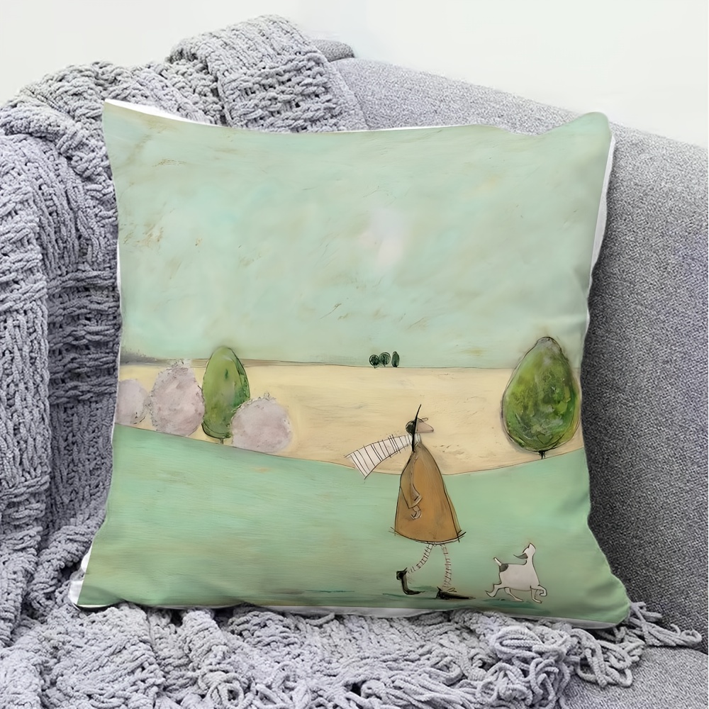 1 шт. Модная наволочка с мульт – обзор и цена Pillow Insert 18X18