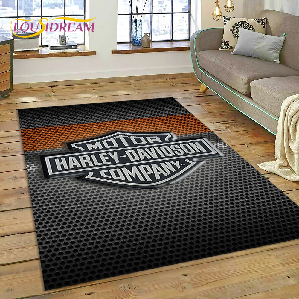 Коврик с логотипом мотоцикла H – обзор и цена Home Textiles Sale