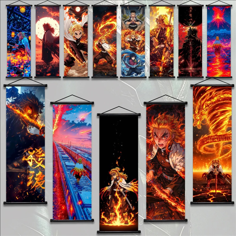 Аниме-постер Demon Slayer: Кёд – обзор и цена Home Textile